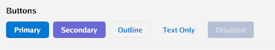Button variants